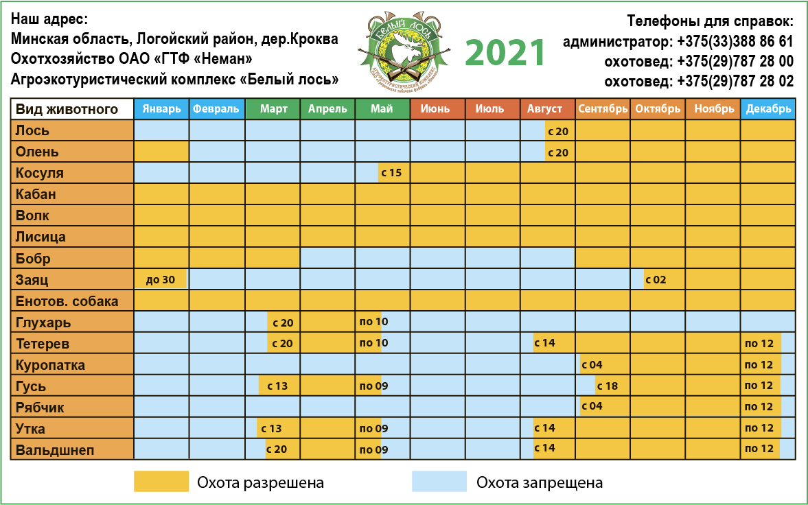 Сроки охоты в тамбовской области 2024. Календарь охота. Календарь охотника 2022.